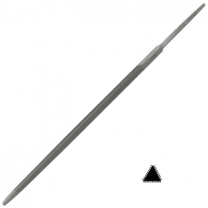 Pila triunghiulara pentru ascutit fierastraie 125 mm ultra-subtire (F. Dick)